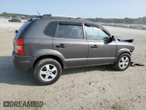 2008 Hyundai Tucson GLS with VIN KM8JM12B18U735678, listed as a Copart auction lot 70965384 with 182,834 mi miles and Salvage Title. Bid and sale history available at carsss.com. Image 3.