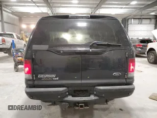2003 Ford Excursion Limited z VIN 1FMNU43S43EA49493, wystawiony jako Copart lot #84454084 z przebiegiem 280 429 mil mil oraz Szkoda całkowita • Salvage title. Historia ofert i sprzedaży dostępna na DreamBid. Obrazek 6.