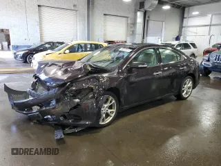 2012 Nissan Maxima 3.5 SV w/Sport Pkg with VIN 1N4AA5AP3CC832807, listed as a Copart auction lot 58220814 with 199,011 mi miles and Non Repairable. Bid and sale history available at carsss.com. Image 1.