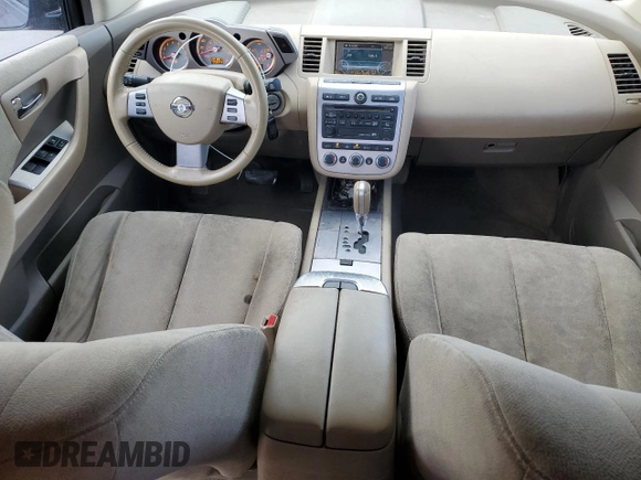 2007 Nissan Murano S with VIN JN8AZ08W27W636286, listed as a Copart auction lot 50974875 with 201,807 mi miles and Salvage Title. Bid and sale history available at carsss.com. Image 8.