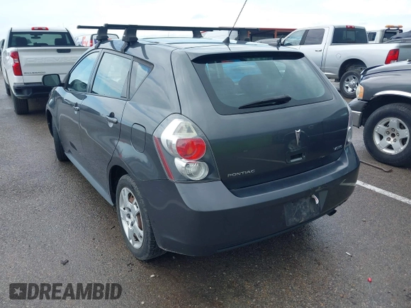 2009 Pontiac Vibe w/1SB with VIN 5Y2SP67009Z422467, listed as a IAAI auction lot 42152852 with 196,350 mi miles. Bid and sale history available at carsss.com. Image 3.
