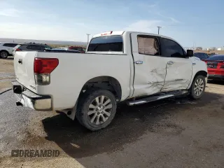 2012 Toyota Tundra Limited with VIN 5TFHW5F18CX246031, listed as a Copart auction lot 51668945 with 345,294 mi miles and Salvage title. Bid and sale history available at DreamBid. Image 3.