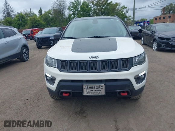 2018 Jeep Compass Trailhawk с VIN 3C4NJDDB8JT467208, выставлен на аукционе IAAI как лот 42357031 с пробегом 163 399 миль миль и . История ставок и продаж доступна на DreamBid. Изображение 12.