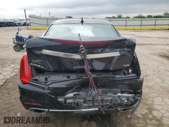 2014 Cadillac CTS Luxury AWD with VIN 1G6AX5S35E0190361, listed as a Copart auction lot 54497655 with 32,664 mi miles and Salvage title. Bid and sale history available at DreamBid. Image 6.