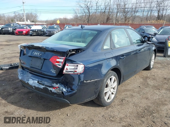 2011 Audi A4 Premium z VIN WAUBFAFLXBN032245, wystawiony jako IAAI lot #41508769 z przebiegiem 152 421 mil mil oraz . Historia ofert i sprzedaży dostępna na DreamBid. Obrazek 4.