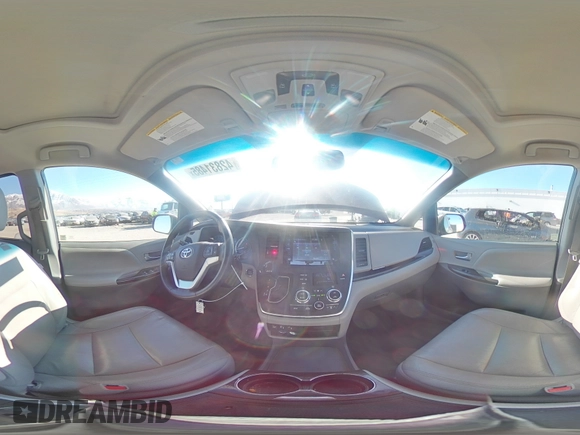 2016 Toyota Sienna XLE with VIN 5TDYK3DC9GS755500, listed as a Copart auction lot 42831485 with 60,890 mi miles and Salvage Title. Bid and sale history available at carsss.com. Image 14.
