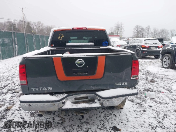 2007 Nissan Titan LE with VIN 1N6BA07B47N226260, listed as a IAAI auction lot 40917076 with 265,363 mi miles. Bid and sale history available at carsss.com. Image 16.