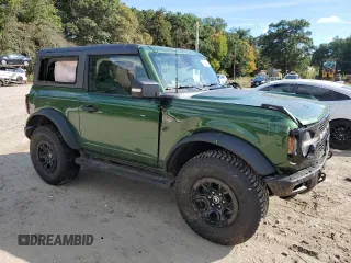 2024 Ford Bronco with VIN 1FMDE2APXRLA20919, listed as a Copart auction lot 68307954 with 5,502 mi miles and Salvage title. Bid and sale history available at DreamBid. Image 4.