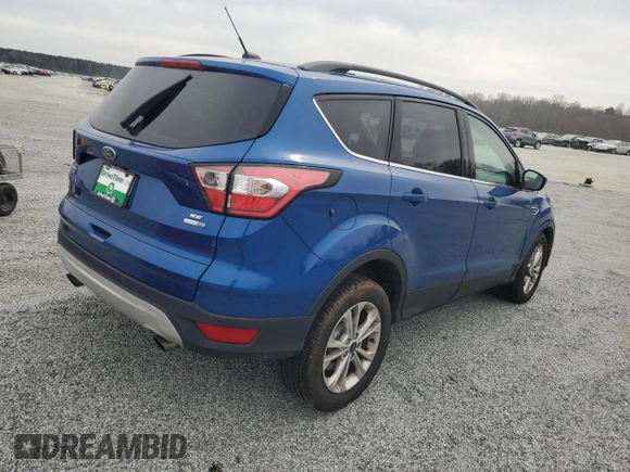 2017 Ford Escape SE with VIN 1FMCU9G97HUD68220, listed as a Copart auction lot 48880565 with 116,684 mi miles and Salvage Title. Bid and sale history available at carsss.com. Image 3.