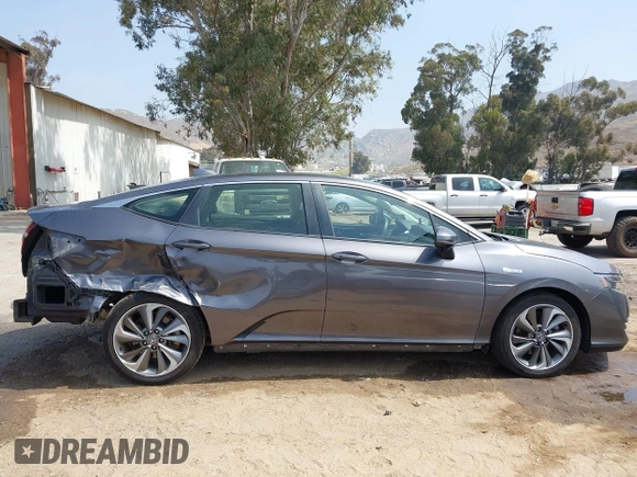 2018 Honda Clarity with VIN JHMZC5F12JC013732, listed as a IAAI auction lot 42157758 with 162,470 mi miles. Bid and sale history available at carsss.com. Image 14.