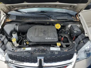 2015 Dodge Grand Caravan SE with VIN 2C4RDGBGXFR613918, listed as a Copart auction lot 55146355 with Not Provided miles and Salvage Title. Bid and sale history available at DreamBid. Image 12.