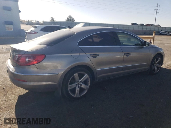 2012 Volkswagen CC Lux PZEV with VIN WVWHP7ANXCE505424, listed as a Copart auction lot 51968245 with 127,062 mi miles and Salvage Title. Bid and sale history available at carsss.com. Image 3.