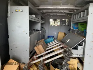 2016 Ford Transit Cargo with VIN 1FTYE1YM8GKB48865, listed as a IAAI auction lot 42843472 with 184,635 mi miles and . Bid and sale history available at DreamBid. Image 29.