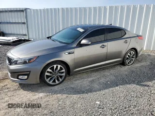 2015 Kia Optima SX Turbo with VIN 5XXGR4A6XFG366019, listed as a Copart auction lot 58149835 with 119,565 mi miles and Clean title. Bid and sale history available at DreamBid. Image 1.