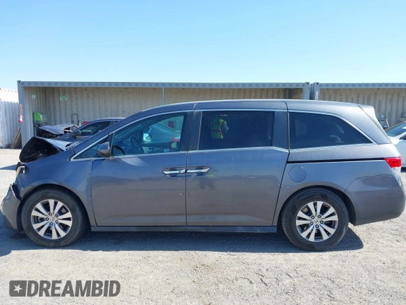 2016 Honda Odyssey EX z VIN 5FNRL5H43GB052589, wystawiony jako IAAI lot #42404965 z przebiegiem 107 292 mil mil oraz . Historia ofert i sprzedaży dostępna na DreamBid. Obrazek 14.