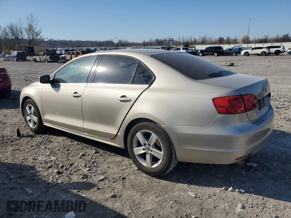 2014 Volkswagen Jetta TDI with VIN 3VWLL7AJ8EM266274, listed as a Copart auction lot 50441735 with 155,703 mi miles and Salvage title. Bid and sale history available at DreamBid. Image 2.