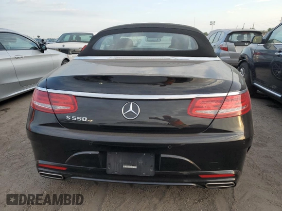 2017 Mercedes-Benz S 550 with VIN WDDXK8CB6HA021306, listed as a Copart auction lot 76174494 with Not Provided miles and Non Repairable. Bid and sale history available at DreamBid. Image 6.