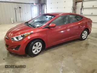 2016 Hyundai Elantra SE with VIN 5NPDH4AE1GH683836, listed as a Copart auction lot 49046745 with 113,470 mi miles and Clean Title. Bid and sale history available at DreamBid. Image 1.