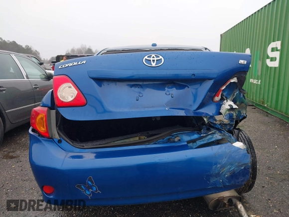 2009 Toyota Corolla with VIN JTDBL40E49J029575, listed as a IAAI auction lot 41569124 with 81,232 mi miles. Bid and sale history available at carsss.com. Image 17.
