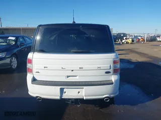 2014 Ford Flex SEL with VIN 2FMGK5C81EBD21053, listed as a IAAI auction lot 41397411 with 179,800 mi miles. Bid and sale history available at carsss.com. Image 16.