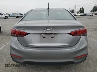 2022 Hyundai Accent SE с VIN 3KPC24A62NE166262, выставлен на аукционе Copart как лот 57131925 с пробегом 38 559 миль миль и Списание • Salvage title. История ставок и продаж доступна на DreamBid. Изображение 6.
