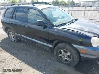 2004 Hyundai Santa Fe GLS with VIN KM8SC13D94U747420, listed as a IAAI auction lot 42091747 with 198,003 mi miles. Bid and sale history available at carsss.com. Image 6.