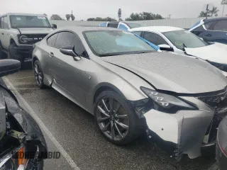 2019 Lexus RC 350 with VIN JTHHZ5BC3K5019546, listed as a Copart auction lot 42196205 with Not provided miles and Salvage title. Bid and sale history available at DreamBid. Image 4.