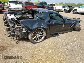 2019 Chevrolet Corvette Z06 2LZ z VIN 1G1YS2D65K5603161, wystawiony jako Copart lot #50962845 z przebiegiem 4648 mil mil oraz Szkody całkowita. Historia ofert i sprzedaży dostępna na DreamBid. Obrazek 3.
