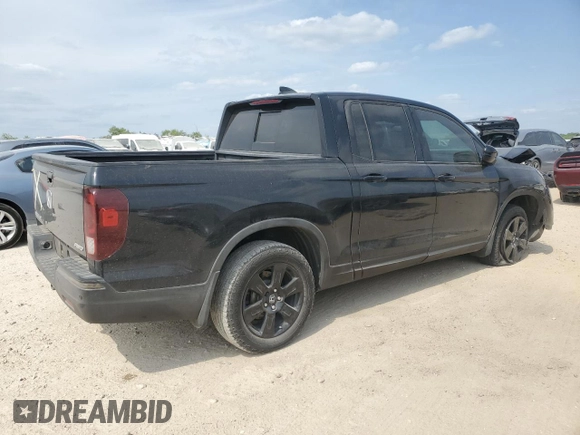 2017 Honda Ridgeline Black Edition with VIN 5FPYK3F81HB033590, listed as a Copart auction lot 53115525 with 128,971 mi miles and Salvage title. Bid and sale history available at DreamBid. Image 3.
