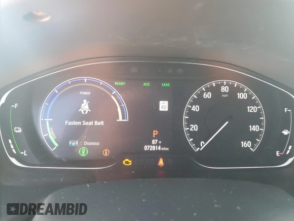 2018 Honda Accord EX-L с VIN 1HGCV3F5XJA010292, выставлен на аукционе Copart как лот 54420545 с пробегом 72 814 миль миль и Списание • Salvage title. История ставок и продаж доступна на DreamBid. Изображение 9.