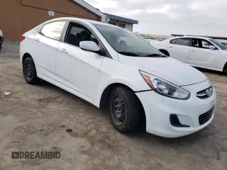 2017 Hyundai Accent SE with VIN KMHCT4AEXHU171585, listed as a Copart auction lot 75703923 with Not Provided miles. Bid and sale history available at carsss.com. Image 4.