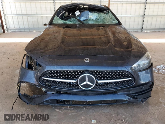 2022 Mercedes-Benz C 300 with VIN W1KAF4GB1NR031574, listed as a Copart auction lot 77118644 with Not Provided miles and Clean Title. Bid and sale history available at DreamBid. Image 5.