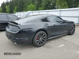 2015 Ford Mustang EcoBoost with VIN 1FA6P8TH0F5396373, listed as a Copart auction lot 54129565 with 106,631 mi miles and Salvage Title. Bid and sale history available at carsss.com. Image 3.