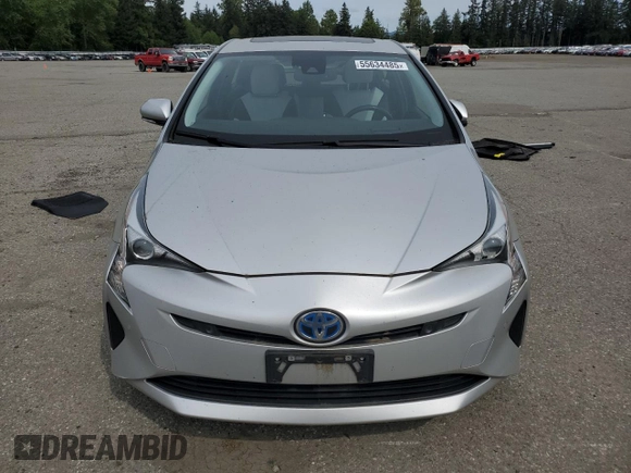 2017 Toyota Prius Two with VIN JTDKARFU2H3049392, listed as a Copart auction lot 55634485 with 32,405 mi miles and Salvage Title. Bid and sale history available at DreamBid. Image 5.