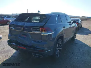 2024 Volkswagen Atlas Cross Sport 2.0T SEL Premium R-Line with VIN 1V2FE2CA9RC223529, listed as a IAAI auction lot 41188547 with 24,711 mi miles. Bid and sale history available at carsss.com. Image 4.