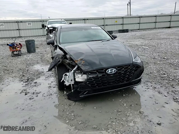 2021 Hyundai Sonata SEL with VIN KMHL64JA1MA143982, listed as a Copart auction lot 45816925 with 74,616 mi miles and Salvage Title. Bid and sale history available at carsss.com. Image 10.