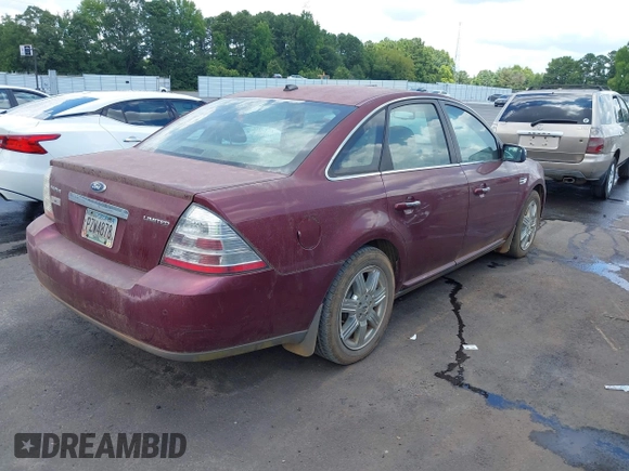 2008 Ford Taurus Limited with VIN 1FAHP25W58G138701, listed as a IAAI auction lot 42736461 with 186,317 mi miles and . Bid and sale history available at DreamBid. Image 4.
