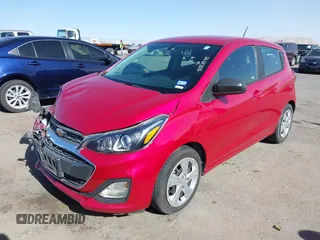 2020 Chevrolet Spark LS with VIN KL8CB6SA2LC410357, listed as a IAAI auction lot 41023593 with 90,587 mi miles. Bid and sale history available at carsss.com. Image 2.