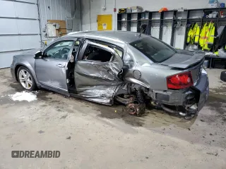 2012 Dodge Avenger SXT Plus with VIN 1C3CDZEG2CN251612, listed as a Copart auction lot 43418835 with 104,355 mi miles and Salvage Title. Bid and sale history available at carsss.com. Image 2.