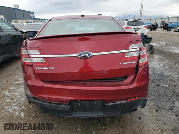 2013 Ford Taurus Limited с VIN 1FAHP2F85DG180957, выставлен на аукционе Copart как лот 84497614 с пробегом 120 420 миль миль и Списание • Salvage title. История ставок и продаж доступна на DreamBid. Изображение 6.