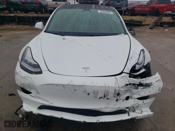 2019 Tesla Model 3 Mid Range with VIN 5YJ3E1EA8KF485000, listed as a Copart auction lot 42934895 with 70,850 mi miles and Salvage Title. Bid and sale history available at DreamBid. Image 5.