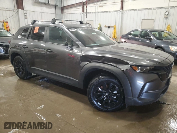 2025 Mazda CX-50 S Premium с VIN 7MMVABDM7SN310681, выставлен на аукционе Copart как лот 54887345 с пробегом 232 миль миль и Списание • Salvage title. История ставок и продаж доступна на DreamBid. Изображение 4.