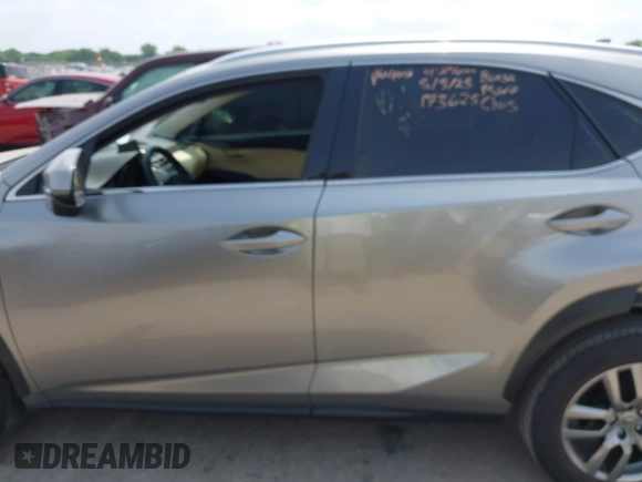 2015 Lexus NX 200t with VIN JTJYARBZ9F2002355, listed as a IAAI auction lot 42234175 with 72,547 mi miles and . Bid and sale history available at DreamBid. Image 14.