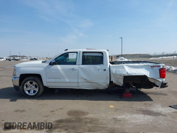 2018 Chevrolet Silverado 1500 LTZ with VIN 3GCUKSEC9JG530572, listed as a IAAI auction lot 41796973 with 117,842 mi miles. Bid and sale history available at carsss.com. Image 14.