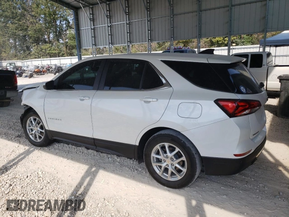 2023 Chevrolet Equinox LT with VIN 3GNAXKEG6PS195680, listed as a Copart auction lot 74998784 with 28,258 mi miles and Salvage Title. Bid and sale history available at carsss.com. Image 2.