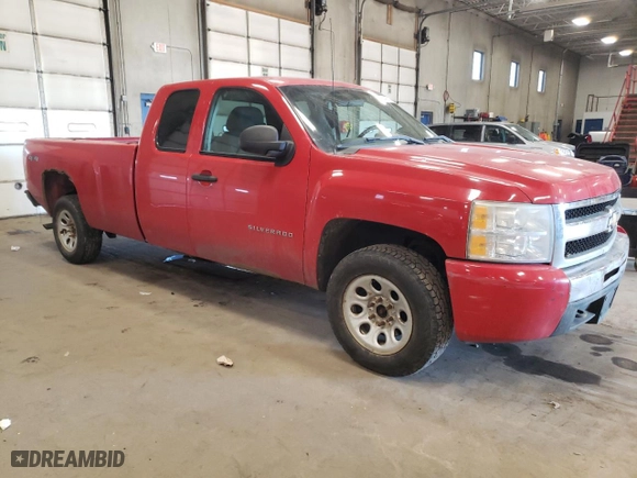 2011 Chevrolet Silverado 1500 Work Truck with VIN 1GCRKPE07BZ279500, listed as a Copart auction lot 43416075 with 332,147 mi miles and Clean Title. Bid and sale history available at carsss.com. Image 4.
