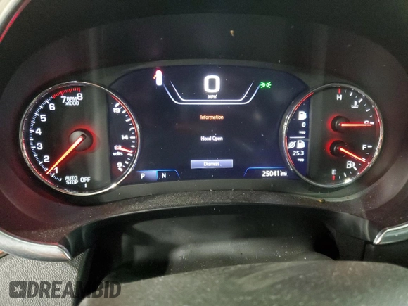 2024 Chevrolet Malibu LT with VIN 1G1ZE5ST3RF197276, listed as a Copart auction lot 52636465 with 25,041 mi miles and Salvage Title. Bid and sale history available at DreamBid. Image 9.