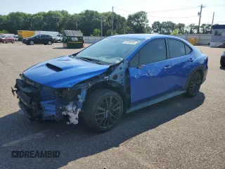 2023 Subaru WRX Premium with VIN JF1VBAF66P9822198, listed as a Copart auction lot 62338545 with 16,013 mi miles and Salvage title. Bid and sale history available at DreamBid. Image 1.