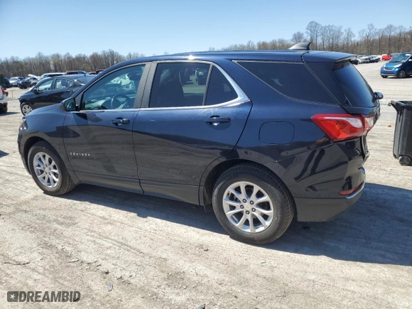 2021 Chevrolet Equinox LT with VIN 3GNAXKEV2MS107394, listed as a Copart auction lot 53277195 with 36,878 mi miles and Salvage Title. Bid and sale history available at carsss.com. Image 2.
