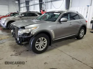 2009 Infiniti FX35 with VIN JNRAS18W69M156210, listed as a Copart auction lot 47771035 with 169,017 mi miles and Salvage Title. Bid and sale history available at carsss.com. Image 1.